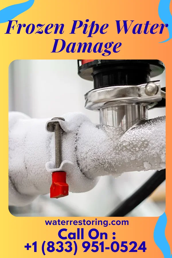 Frozen Pipe Water Damage in Whitney, NE
